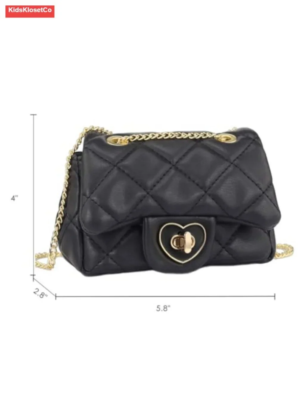 Toddler Crossbody Purse for Girls - Adjustable Strap Clutch
